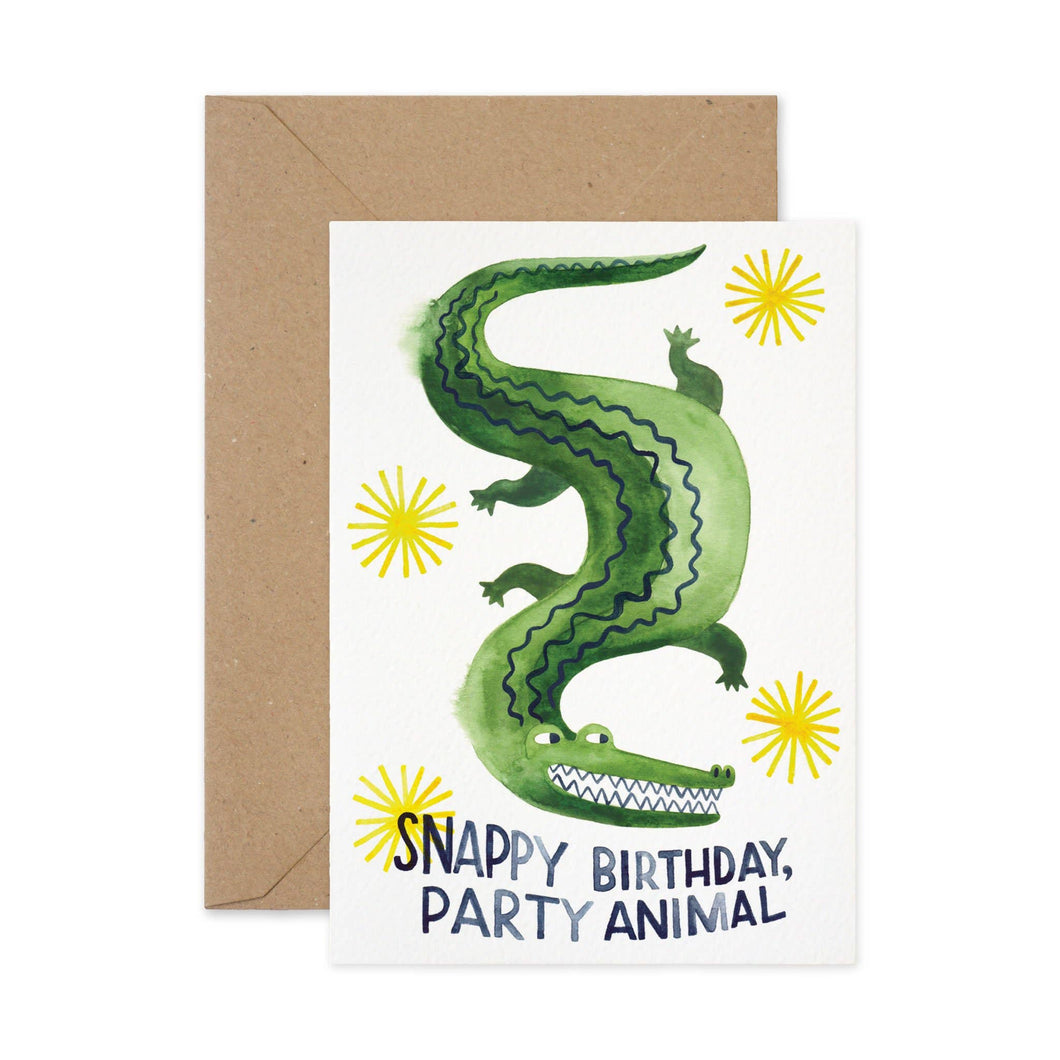 Snappy Birthday Card