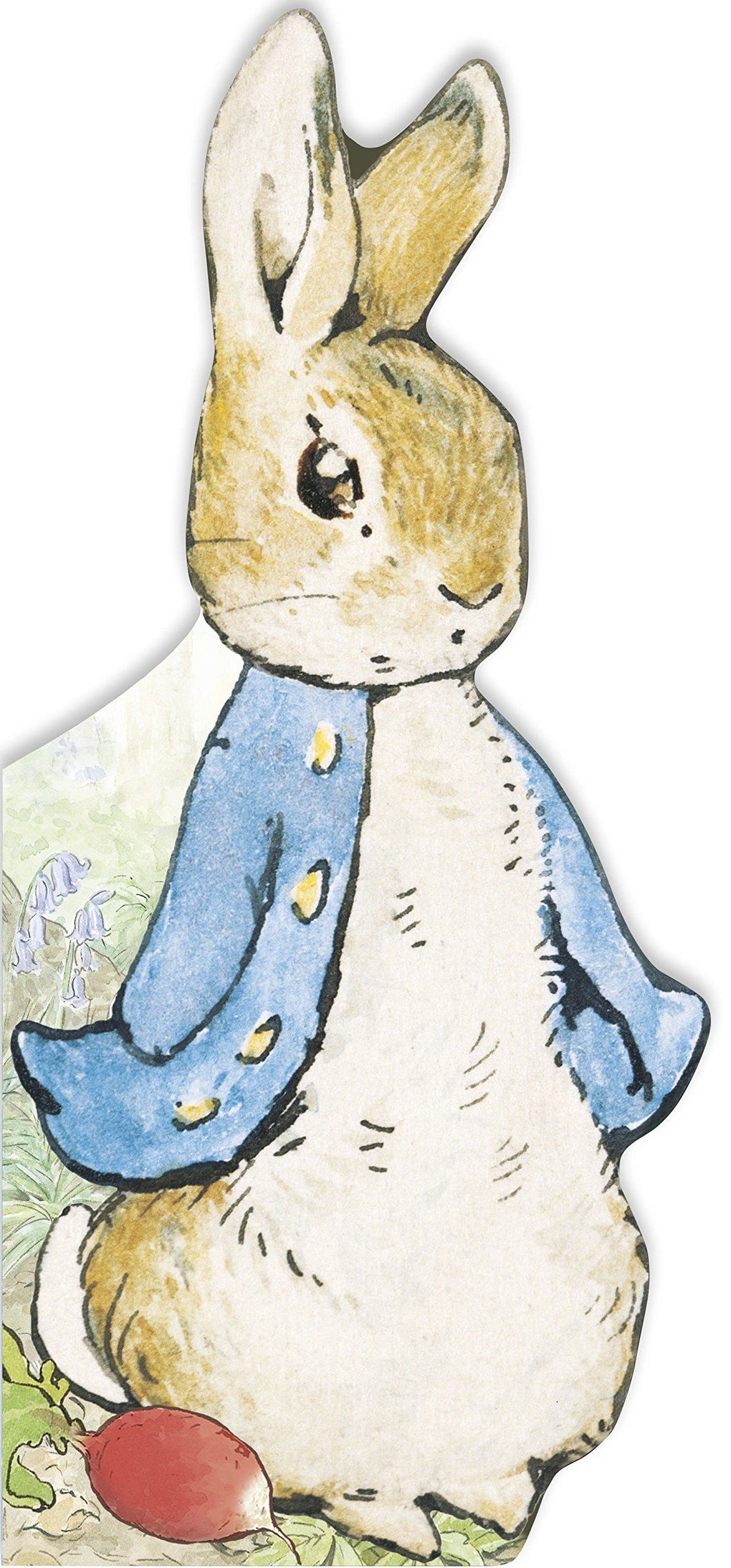 All About Peter (bunny shaped board book)