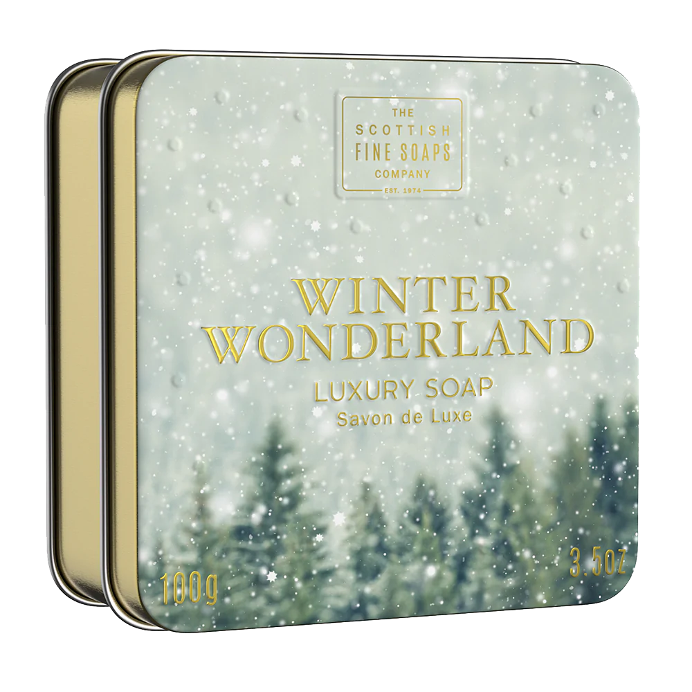 Winter Wonderland Soap Tin