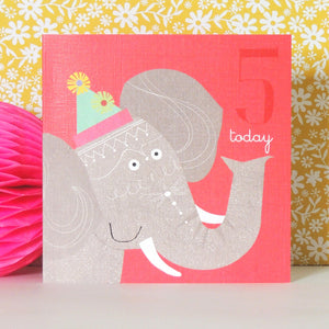 5th Birthday Elephant