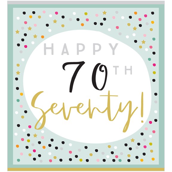 Happy 70th Birthday