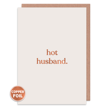 Load image into Gallery viewer, Hot Husband Greeting Card
