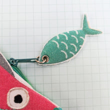 Load image into Gallery viewer, Little Arc Fish Shaped Coin Pouch
