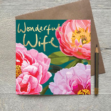 Load image into Gallery viewer, Wonderful Wife floral
