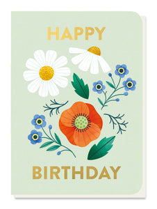 Wild Flowers Birthday Card with seeds