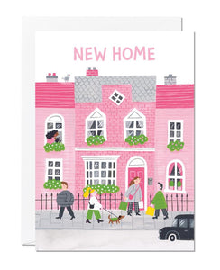 New Home - pink houses