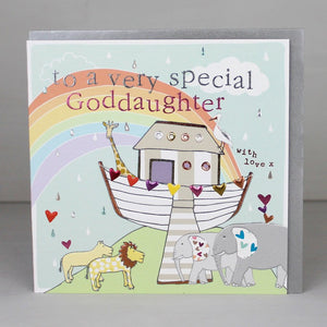 To a very special Goddaughter with love