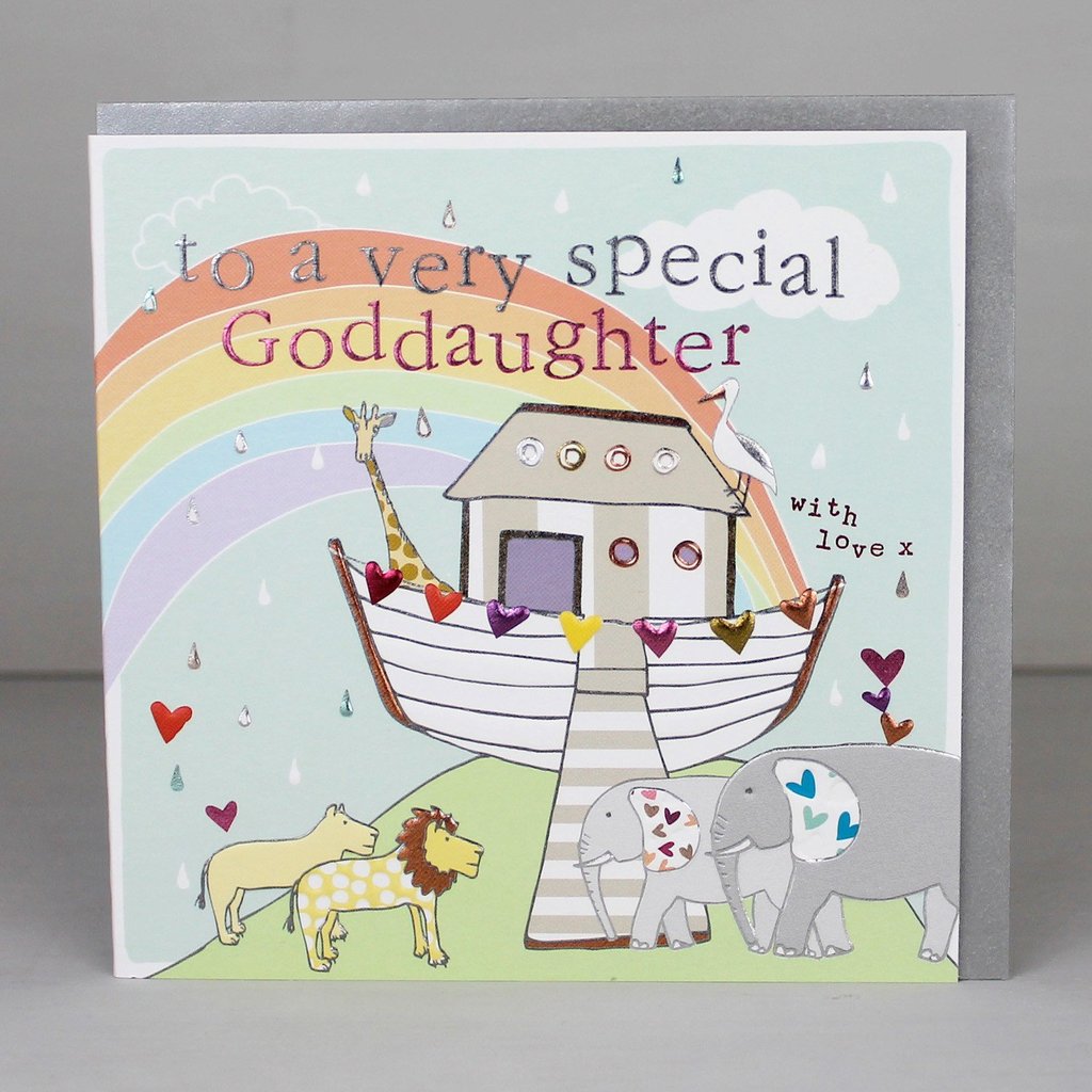 To a very special Goddaughter with love