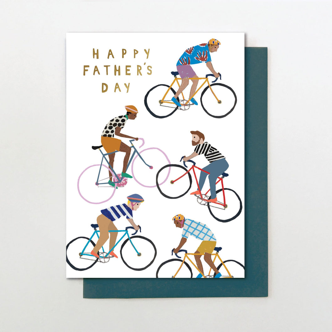 Happy father's day cycling