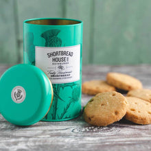 Load image into Gallery viewer, Truly Handmade Shortbread Biscuits with Stem Ginger - 140g Tin
