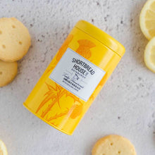 Load image into Gallery viewer, Truly Handmade Shortbread Biscuits with Sicilian Lemon - 140g Tin
