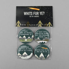 Load image into Gallery viewer, Whit&#39;s Fur Ye Scottish Mountains badge set
