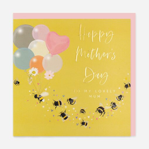 Mother's Day bees and balloons