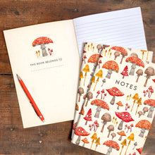 Load image into Gallery viewer, A5 Toadstool Notebook
