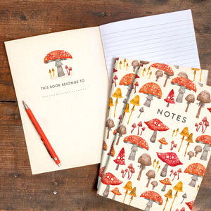 A5 Toadstool Notebook