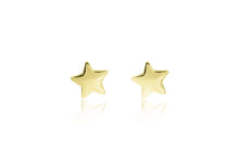 Load image into Gallery viewer, Star Stud Gold Earrings
