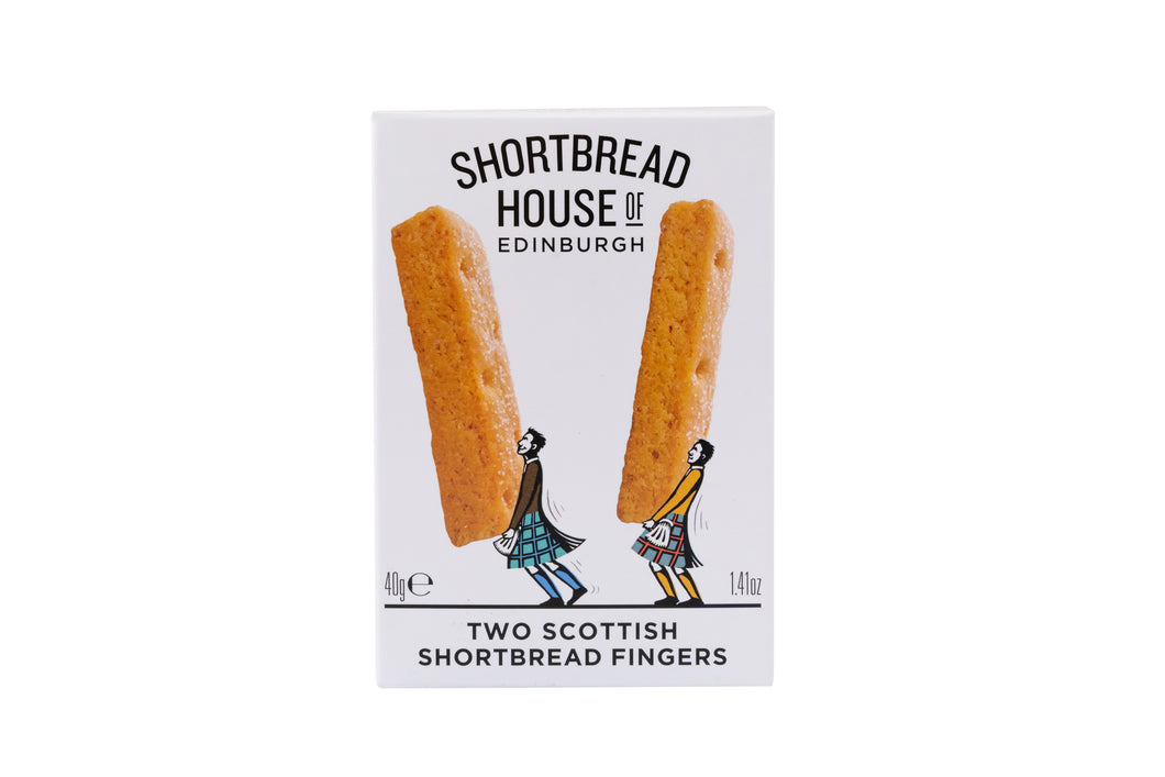 Two Scottish Original Shortbread Fingers - 40g box