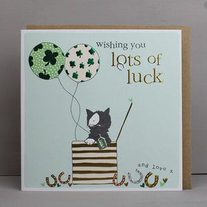 Wishing you lot of Luck and love x