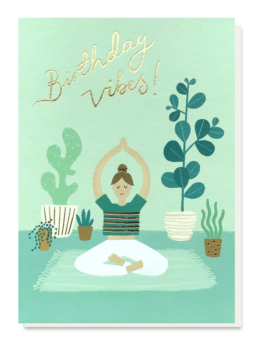Birthday Vibes - yoga and plants