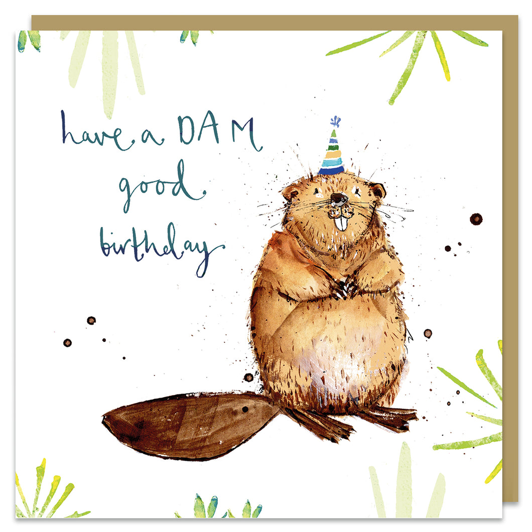 Have a DAM Good Birthday card