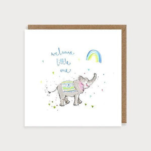 Welcome Little One - baby boy elephant