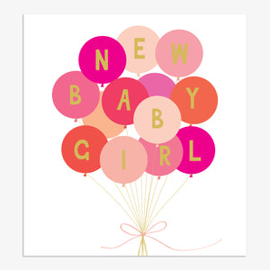 New Baby Girl Balloons