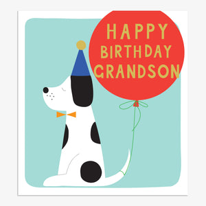 Happy Birthday Grandson - dog