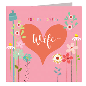 For my lovely Wife card
