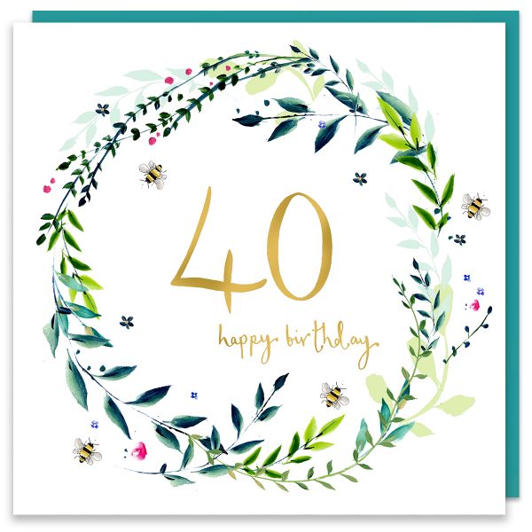 40 Happy Birthday - bees