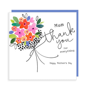 Bouquet Mother's Day card