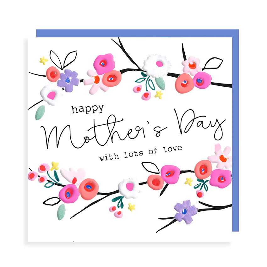 Floral Branches Mother's Day card