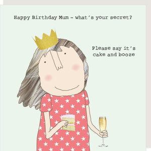 Mum what's your secret happy birthday