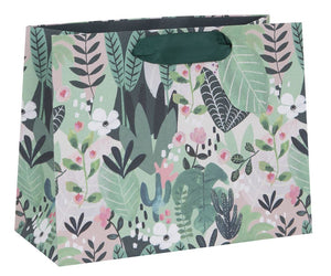 Gift bag medium landscape - jungle foliage