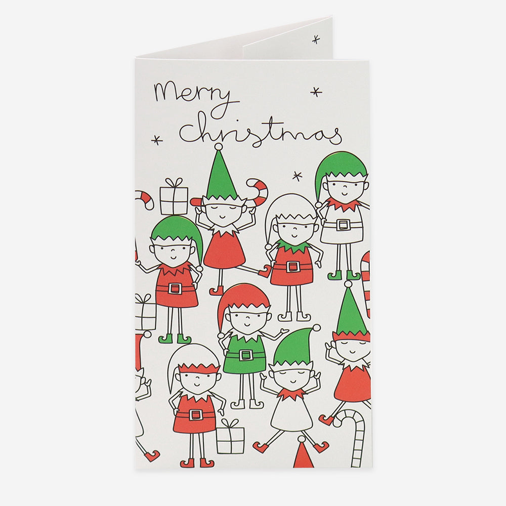 Gift Wallet Christmas - Elves