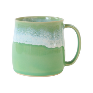 Pea Green Glosters Handmade Mug