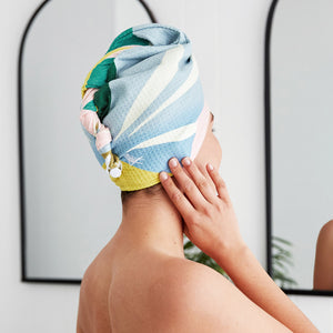 Hair Wrap - Quick Dry Hair Towel - Retreat - Sapo Sanctuary