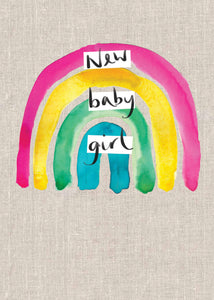 New Baby Girl Inky Rainbow