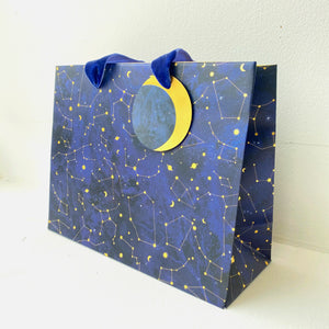 Gift bag medium landscape night sky