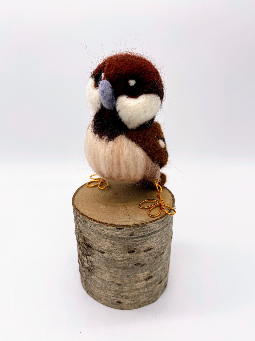 Needle Felted Sparrow