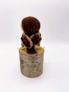 Needle felted Meadowlark