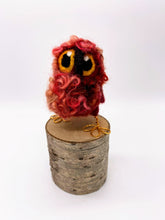 Load image into Gallery viewer, Needle Felted Rusty Red Baby Owl
