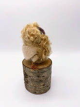 Load image into Gallery viewer, Needle Felted Blonde Baby Owl
