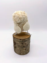 Load image into Gallery viewer, Needle Felted White Baby Owl
