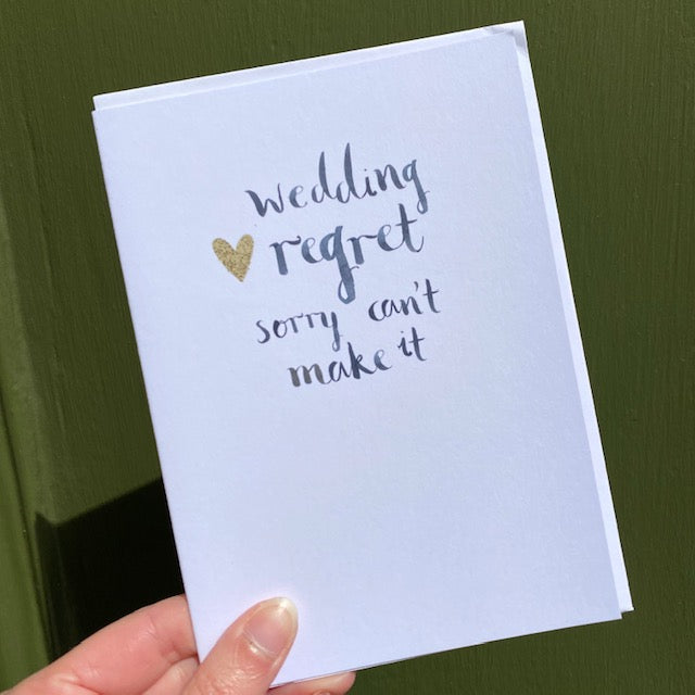 Wedding Regret