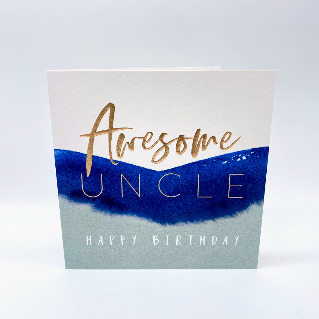 Awesome Uncle happy birthday
