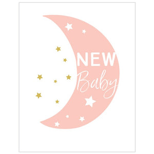New Baby - pink moon