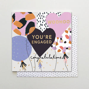 Woohoo You're Engaged - Congratulations!