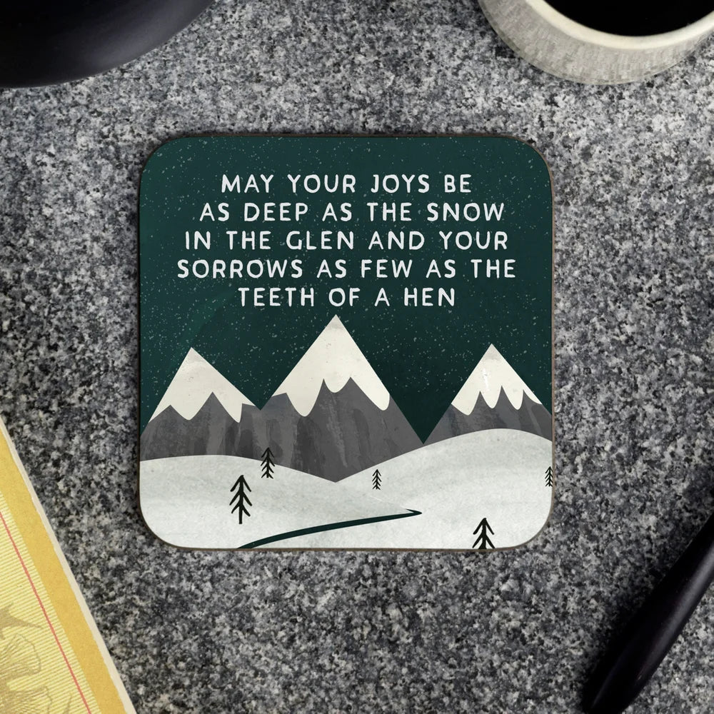 Teeth of a Hen - Scottish coaster
