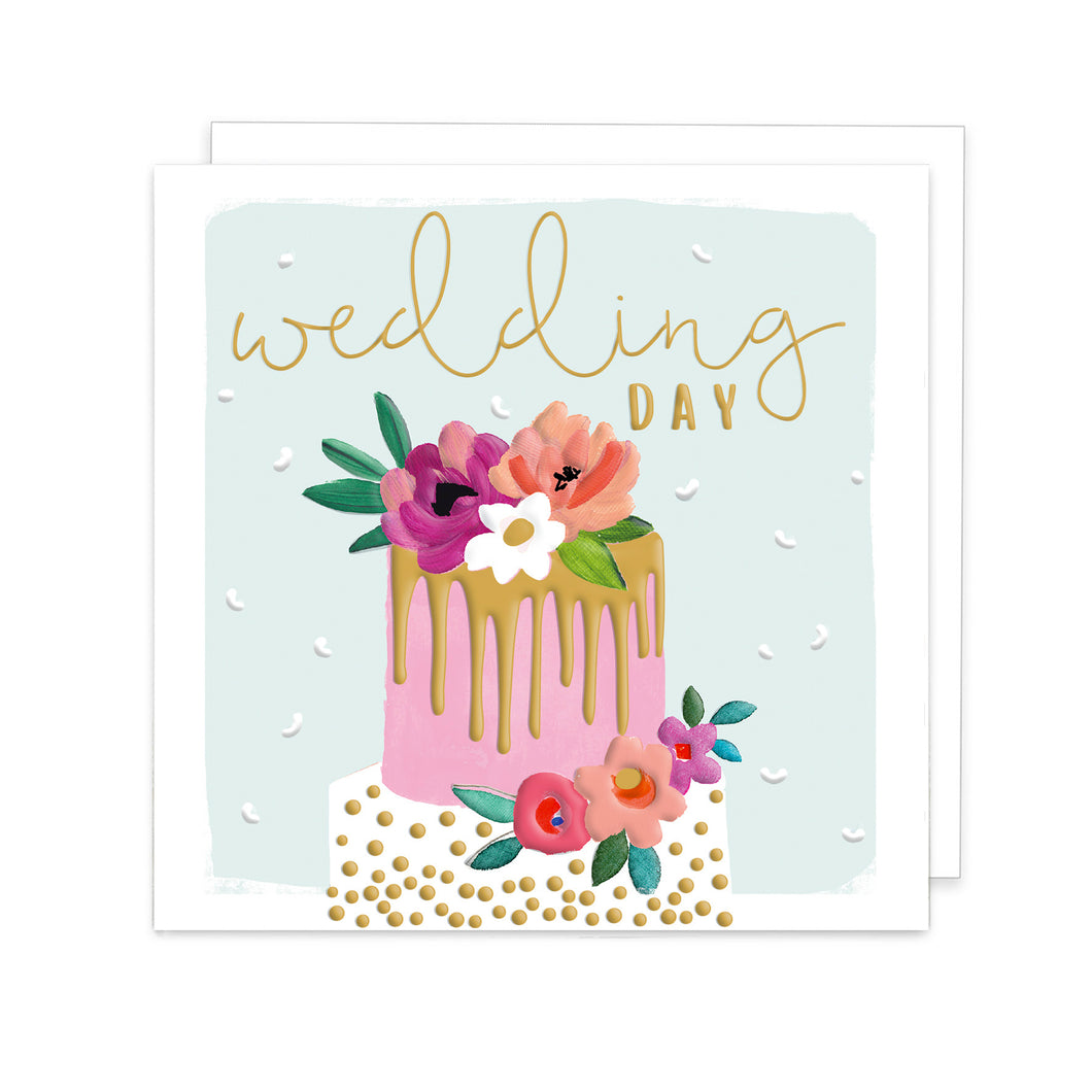 Wedding Day card - Cake