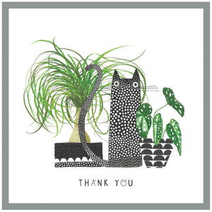 Thank you, cat & plants